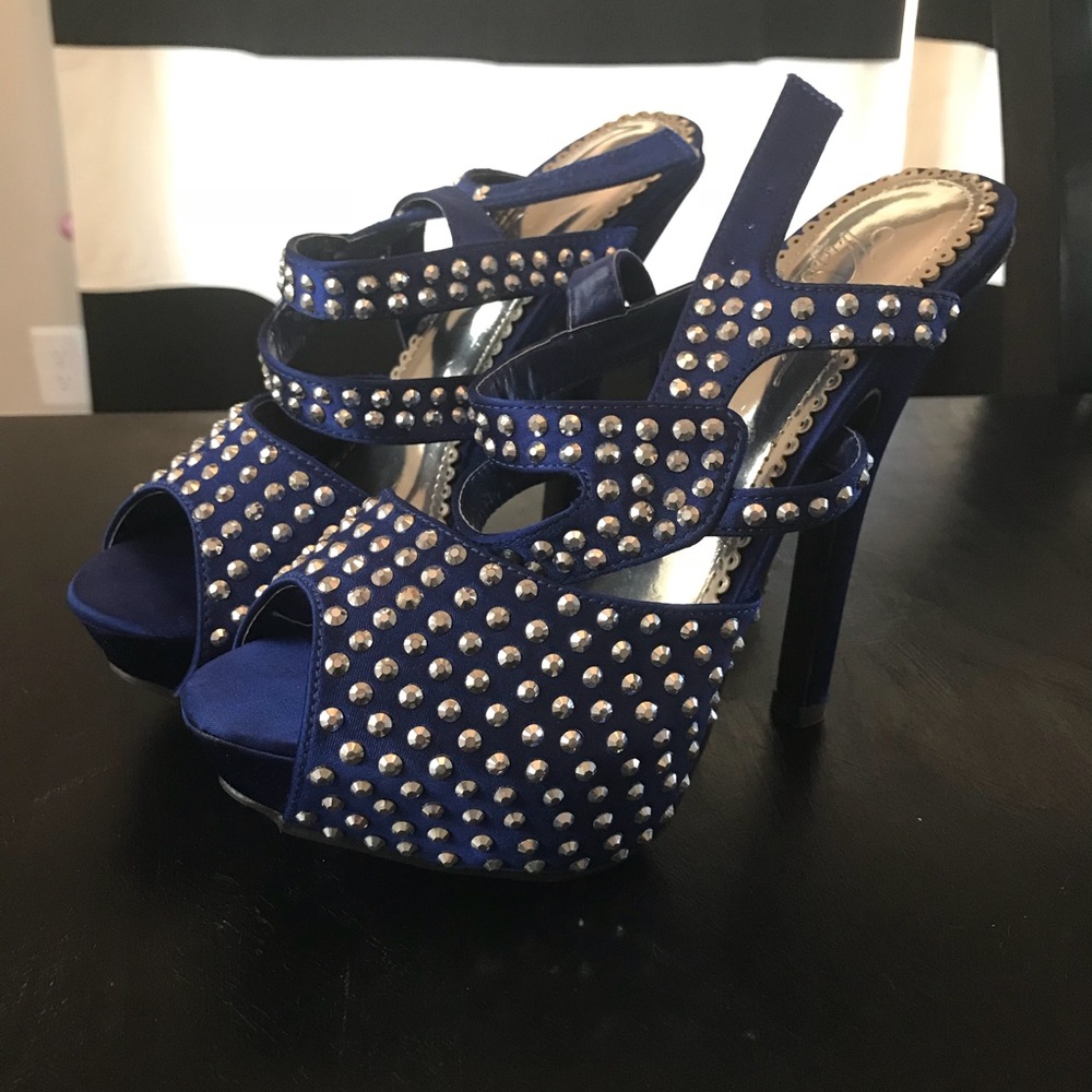 Sparkly heels